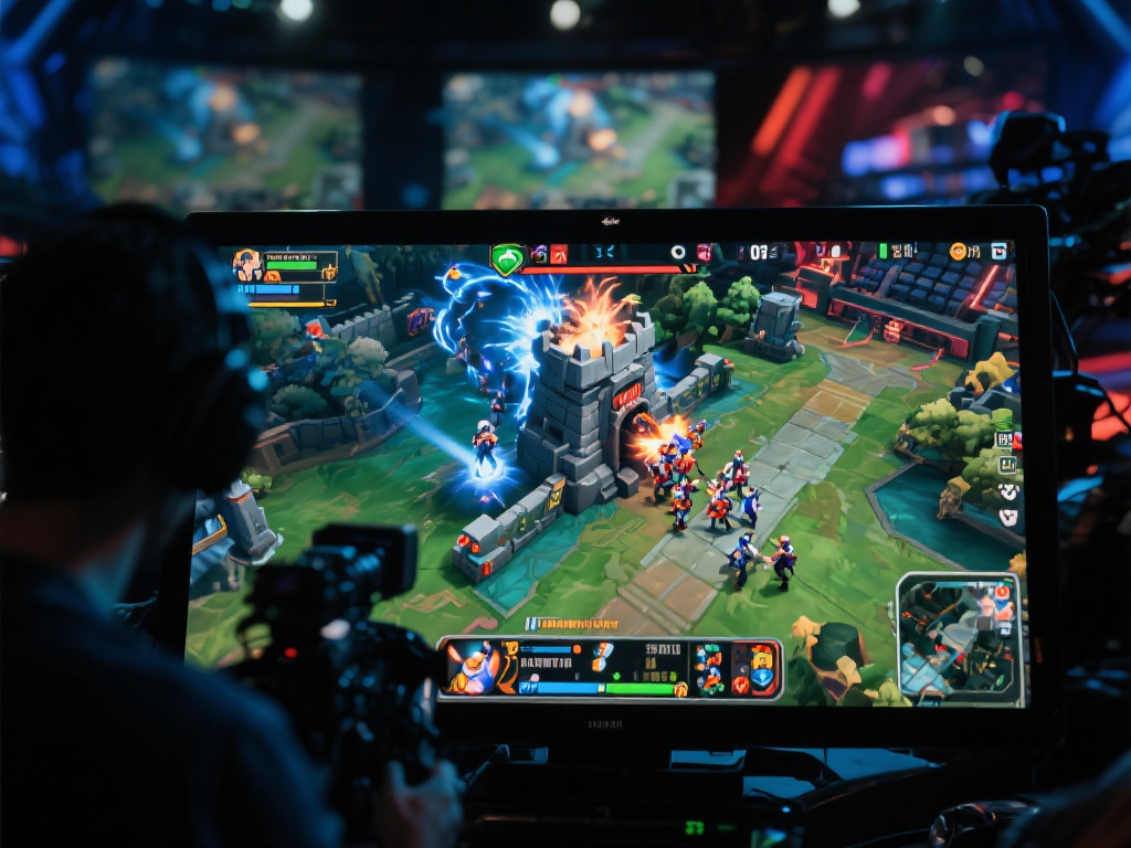 精准镜头调度，聚焦关键时刻
在一场实时竞技比赛中