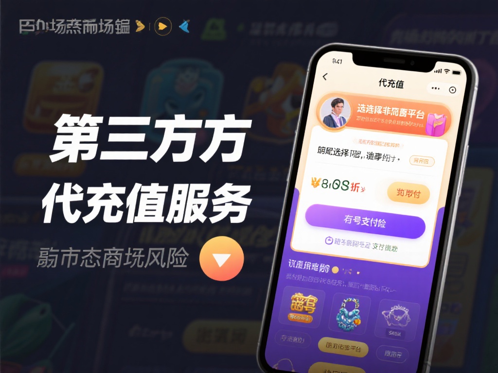 目前市场上第三方代充值服务逐渐兴起，这种方式虽然可