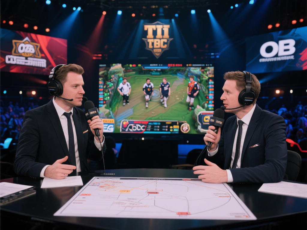 Dota电竞OB组合解说团队的成长历程与幕后揭秘 举个例子,在TI5的比赛中,OB组合以精准的战术判